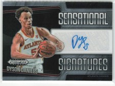 2024-25 Panini Prizm Black Dyson Daniels #SS-DYS Sensational Signatures Auto