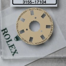 NEW Rolex 3155-17104 Disc Indicator Days Date DAY-DATE Champagne Italiano