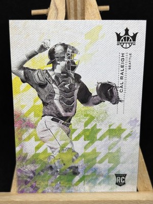 Cal Raleigh 2022 Diamond Kings Rookie Baseball Card #171 - Seattle Mariners