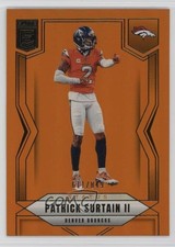 2025 Panini Donruss Elite Status Metallic Orange /849 Patrick Surtain II 1s5h