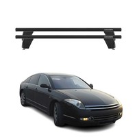 Menabo DachträGer GrundtäGer FüR Citroen C6 2005-2012 75Kg Alu Schwarz 2 Tlg