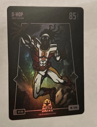 Bo Jackson Battle Arena D-Hop Battlefoil# BF-295 Steel.  D.Hopkins Free Shipping