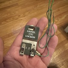 LIONEL 12 CTC TRACK LOCKON CONNECTOR TERMINAL CLIP O Gauge 3 Rail 1:48 Scale