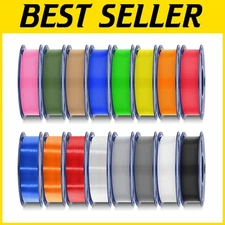 High-Quality Multicolor PLA Filament Set 1.75mm