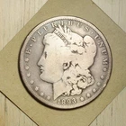 1893 Morgan Dollar VG Details Old Clean Nice Patina Better Date Low Mintage