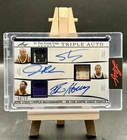 2025 Leaf In The Game Used O’Neal,Rodman,Horry Triple Jersey Auto SP/12