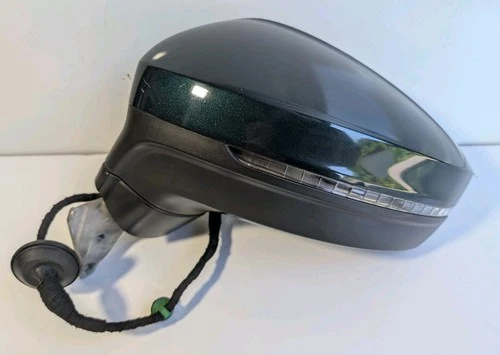2018 2019 Volkswagen VW Tiguan Left Driver Side Mirror Assembly Green 5NN857507R