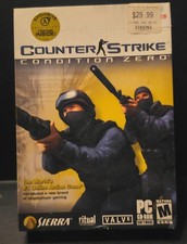 Counter-Strike Condition Zero PC CD-ROM Game Valve Sierra FPS Shooter Box