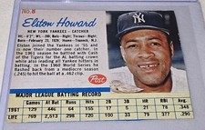 1962 Post #8 Elston Howard Low Grade