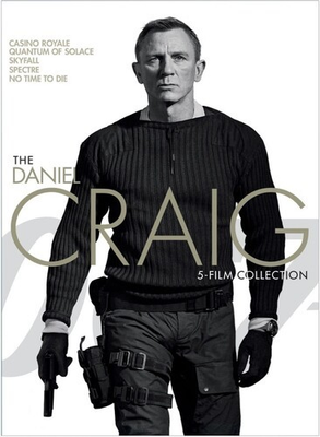 #ad James Bond: The Daniel Craig 5 Film Collection New DVD Boxed Set $23.99