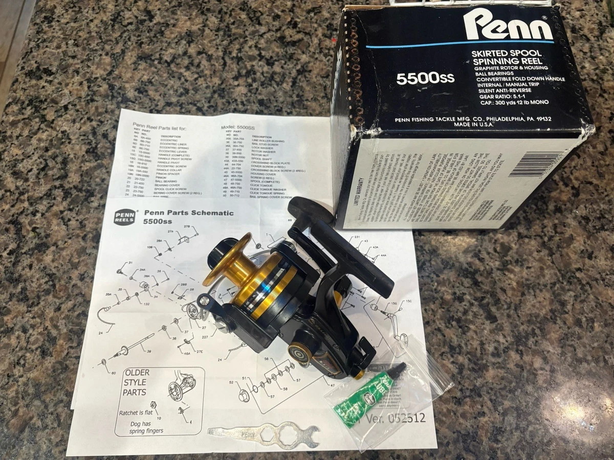 Penn 5500 In Spinning Fishing Reels for sale | eBay