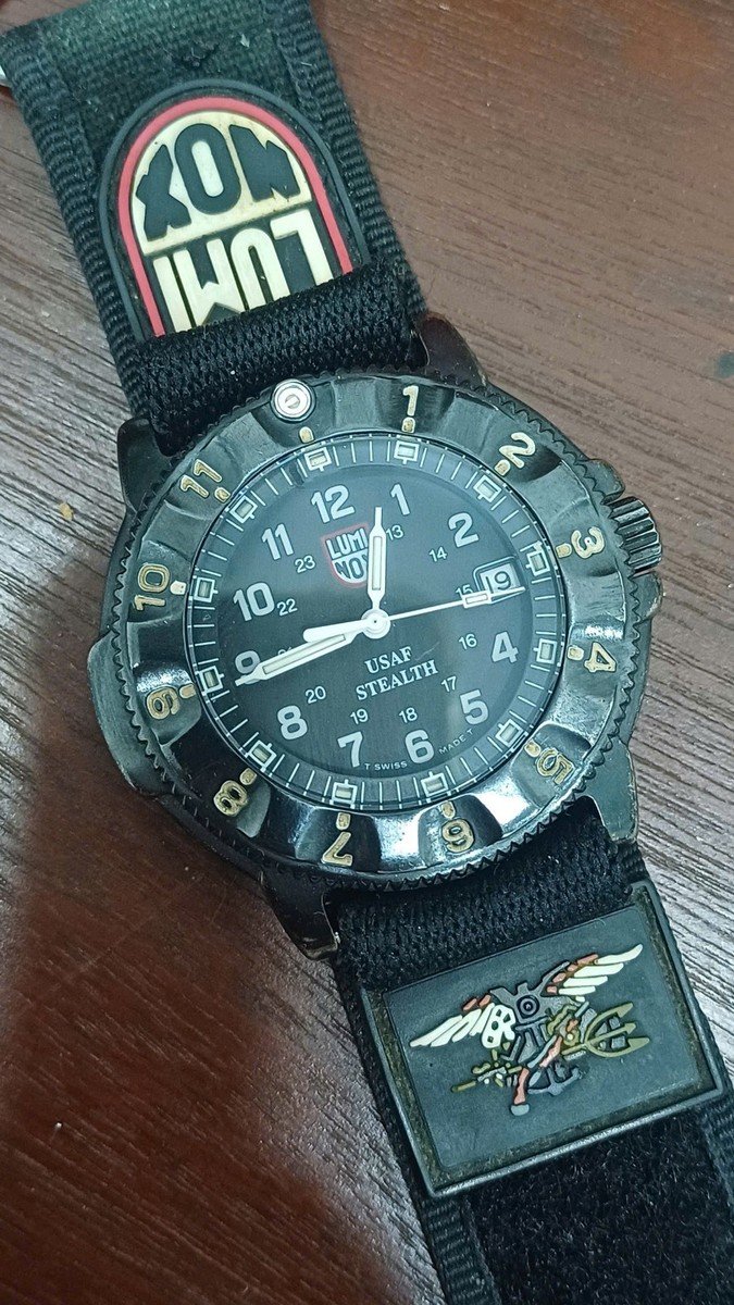 Luminox Series 3400 USAF F117 Night Hawk Stealth (2508) | eBay