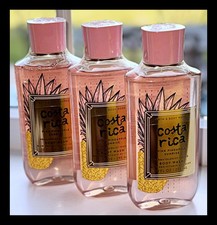 Bath  Body Works Costa Rica Pink Pineapple 10oz Shower Gel Body Wash Aloe B5 x3