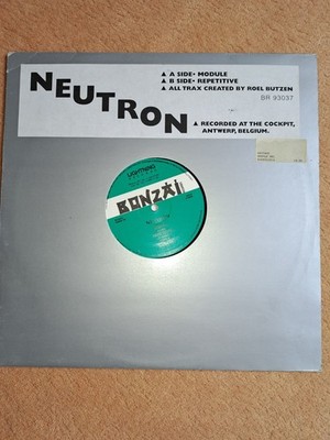 Neutron   Module / Repetitive Vinyl 12inch Bonzai Records Trance 1993