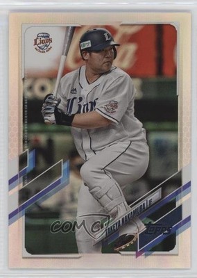 2021 NPB Nippon Professional Baseball Rainbow Foil /150 Takeya Nakamura 12dk