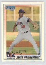 2010 Bowman Chrome USA Team Refractor 276/777 Asher Wojciechowski #USA-BC20 0q3