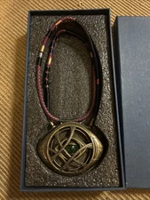 Marvel Doctor Strange Eye of Agamotto 1:1 Scale Licensed Prop Replica Necklace