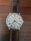 Rare  1973 Vintage Timex Marlin Hand-Wind  Roman Numerals 26550-2573 - Runs Slow