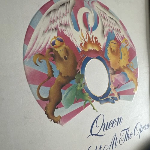 QUEEN  A NIGHT AT THE OPERA  1975 UK vinyl 1st ,2/2 'blair's', embossed logo