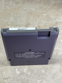 Gauntlet II & Wizards & Warriors Nintendo NES Cartridge TESTED Pins Cleaned LOT