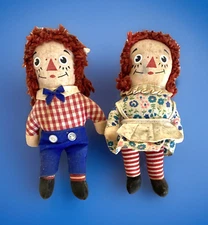 Small Vintage Knickerbocker Raggedy Ann & Andy