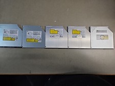 Lot of 5 Slim 9.5mm DVD/CD Writer Optical Drives various brands