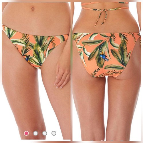Freya Palm Paradise Tie Side Bikini Brief Size S Swim Bottom Swimwear - Picture 2 of 6