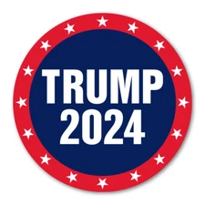 Trump 2024 Circle Magnet