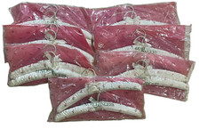 VTG Satin Luxury Clothes Hangers IVORY 14 Hangers NEW OLD STOCK 1986 Avon