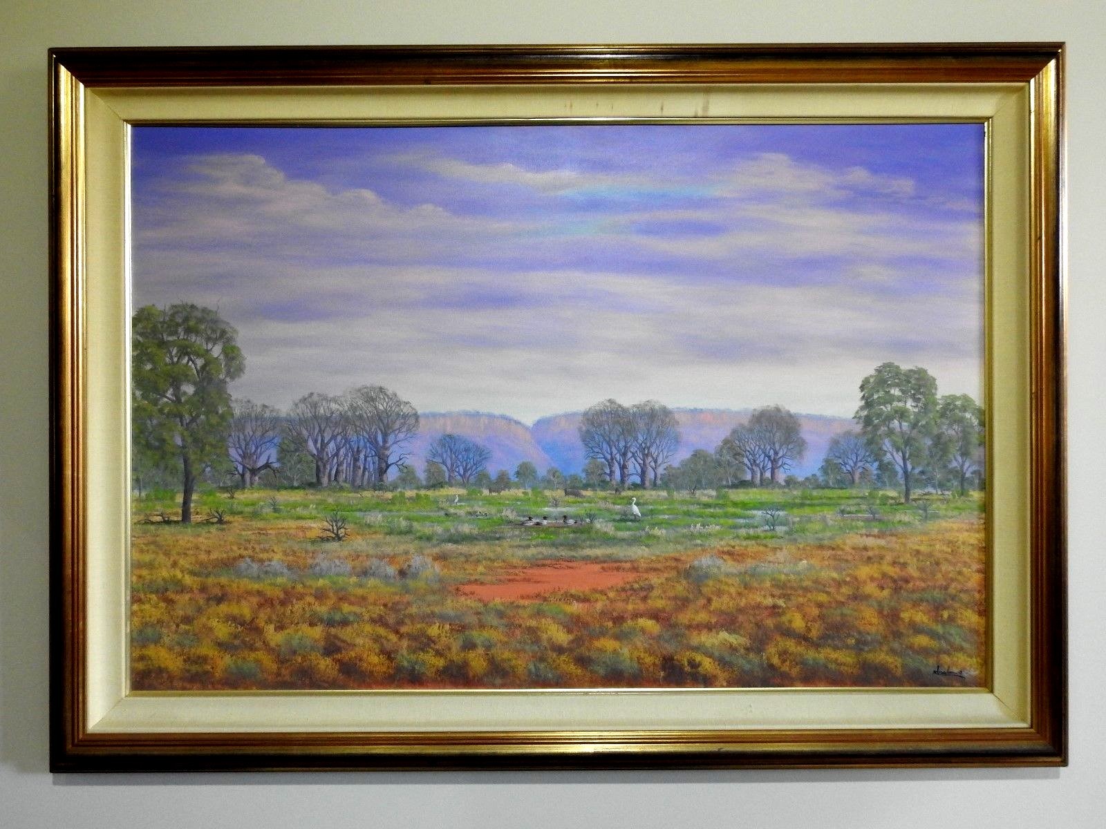 Jack Absalom Original Oil Painting 75 x115 cm Large Major Art eBay
