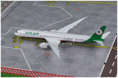 1:400 JC Wings EVA AIR BOEING 787-10 Passenger Airplane Diecast Aircraft Model