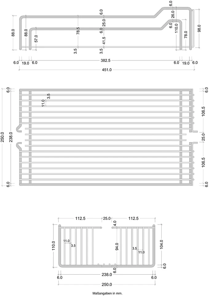 Einhängekorb für Kesseböhmer Hochschrank Drahtkorb für Apothekerschrank silber - Bild 4 von 4
