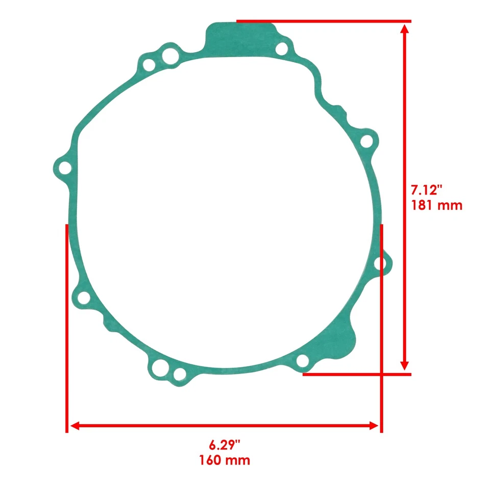Прокладка крышки статора для Honda VFR800 Interceptor 800 2002 2003 2004 2005 - 2009 - Изображение 2 из 4