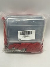 17" Neck Lanyards, 30 Pack 0.6" Width Strap Lanyard with Swivel Hook, Rose Red