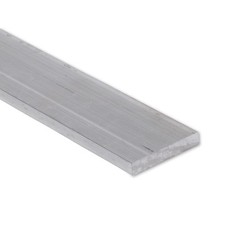 1/4" x 2-1/2" Aluminum Flat Bar, 6061 Plate, 4 Inch Length, T6511, 0.25"