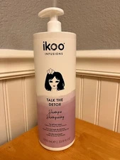 ikoo Infusions Talk The Detox Shampoo- New Without Box- 33.8oz