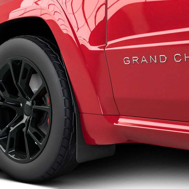 For Jeep Grand Cherokee 2011-2019 Vicrez vz101623 Textured Black Mud Flaps