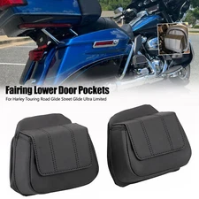 Fairing Lower Door Pocket Bag For Harley Touring Ultra Limited FLHTK 2014–2022
