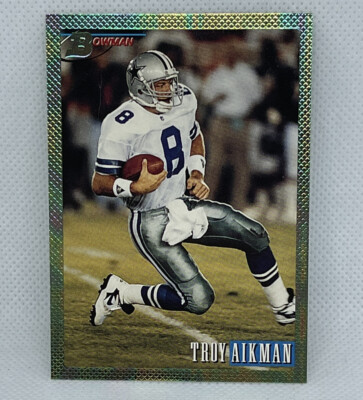 Troy Aikman 1993 Topps Bowman #1 Dallas Cowboys (c)