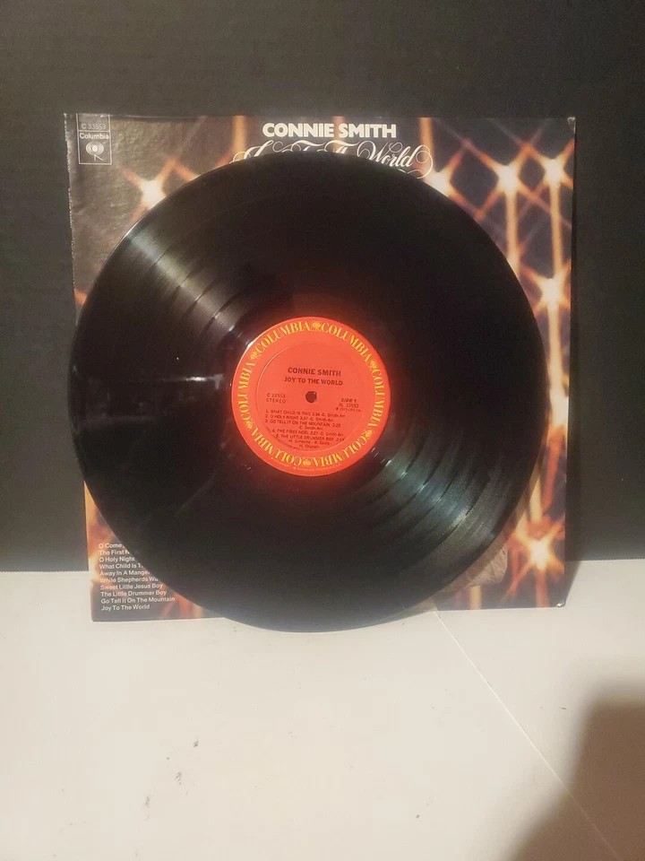 Connie Smith Joy To The World LP Columbia Christmas Holiday EX!!!! - Image 4 of 4