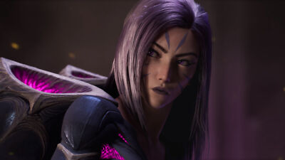 League of Legends kaisa pc gaming video game playmat gaming mat