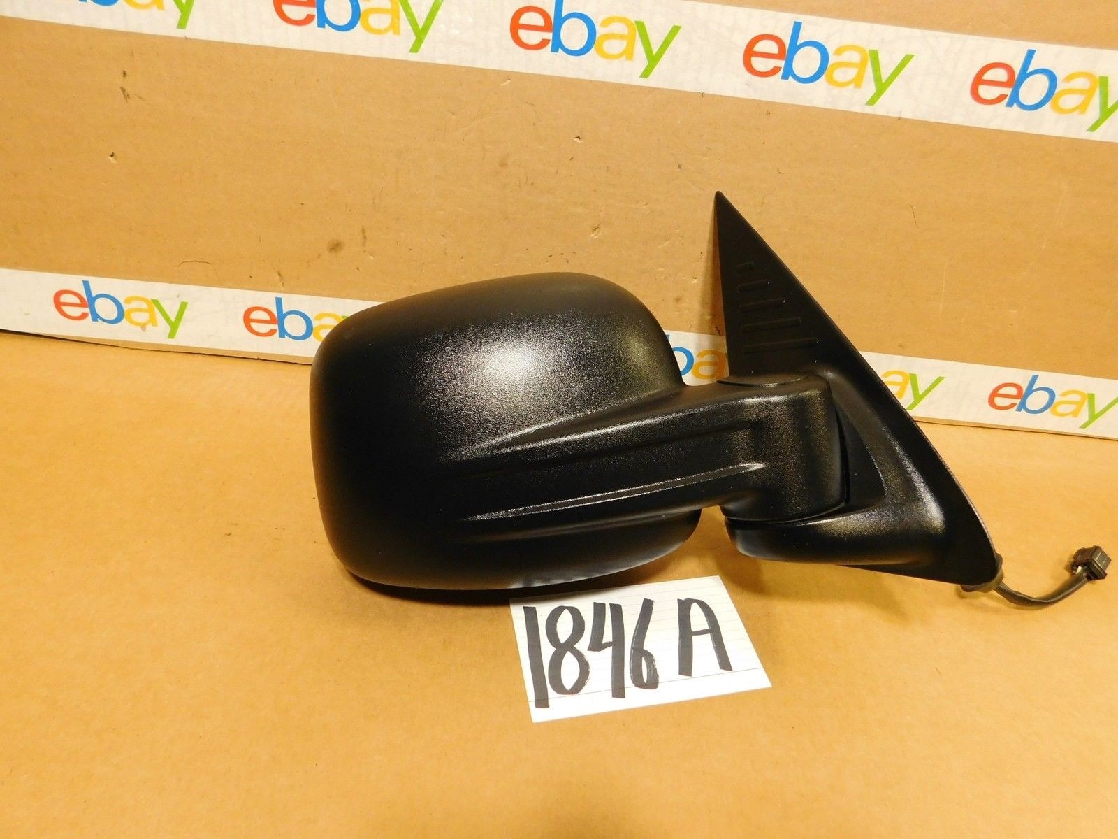 02 03 04 05 06 07 Liberty PASSENGER side Mirror Used Power Black Texture #1846-A