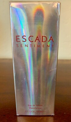Vintage Escada Sentiment Eau De Toilette For Women 1.7oz/50ml - Original Formula