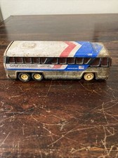 Buddy L Corp Greyhound Bus Vintage 1979 Made in Macau Diecast Bus Toy,