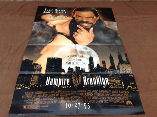 1995 Vampire In Brooklyn Original Movie House Full Sheet Poster