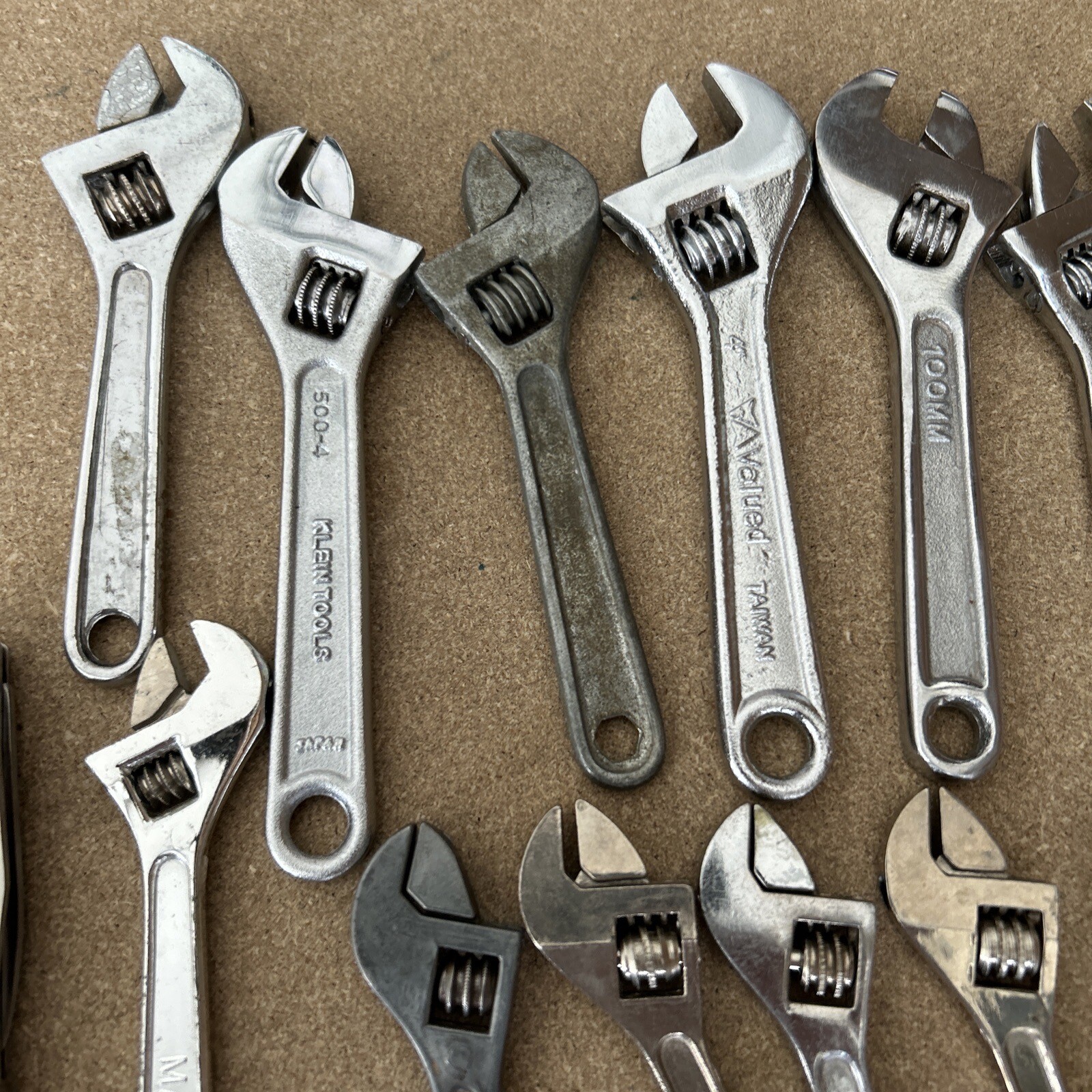 small adjustable wrench Lot Of Lot Of 26 Pcs Used Tools eBay