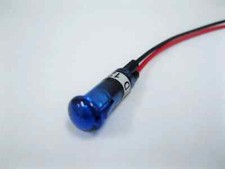 38 Led 12v Dash Indicator Lights Blue High Beam Pilot Light Street Rod Custom