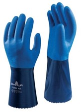 SHOWA 720R Chemical Resistant Gloves. Oil, Industrial, Food,Pond (Size 11 XXL)