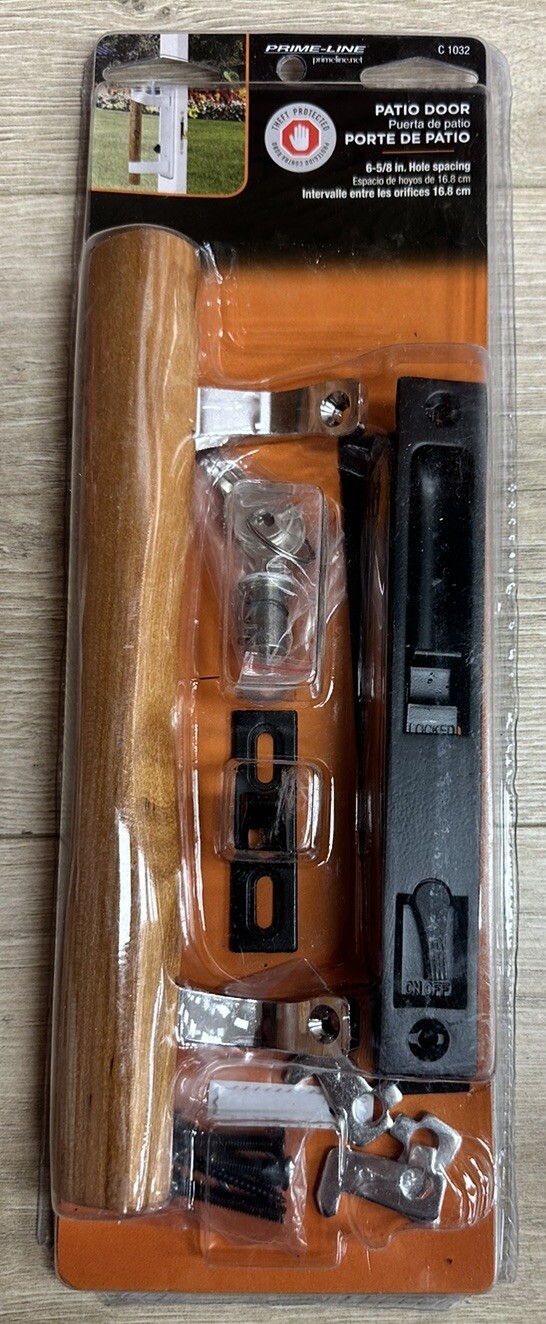 Black C 1032 Sliding Glass Door Handle for Modern Spaces