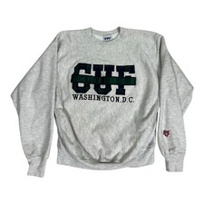 Vintage Close Up Washington DC Crewneck Sweatshirt Size XL Made In USA 90s